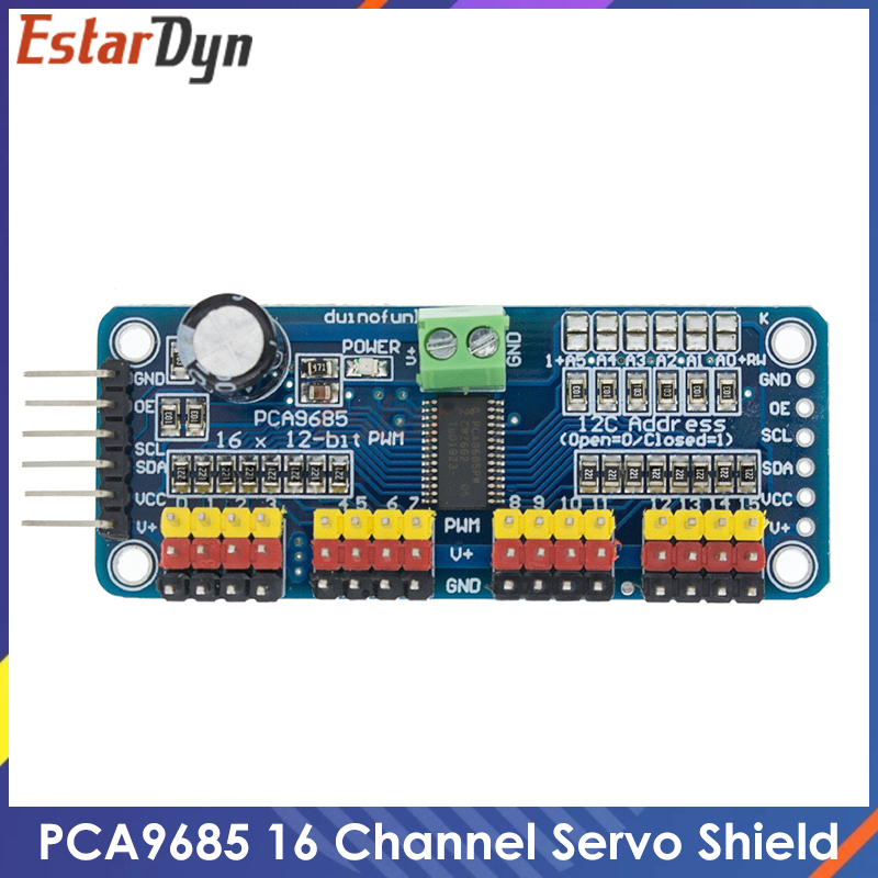 Esp32 Uart Module - PCA9685PW 16 채널 12비트 PWM 서보