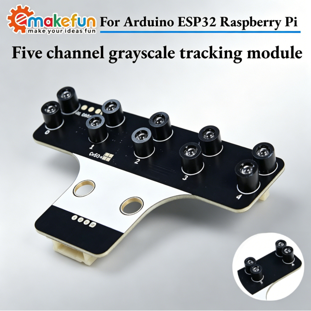 Esp32 Uart Module - 5채널 그레이스케일 라인 추적 센서 I2C