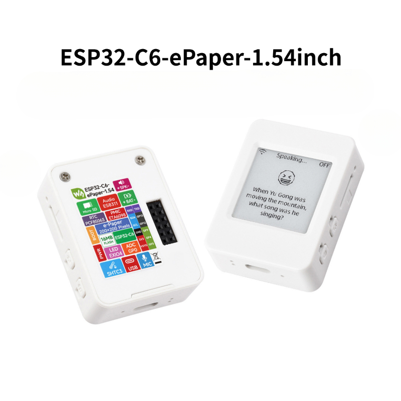 Esp32 C6 - 웨이브셰어 ESP32-C6 e-Paper 1.54인치 e-Paper AIoT