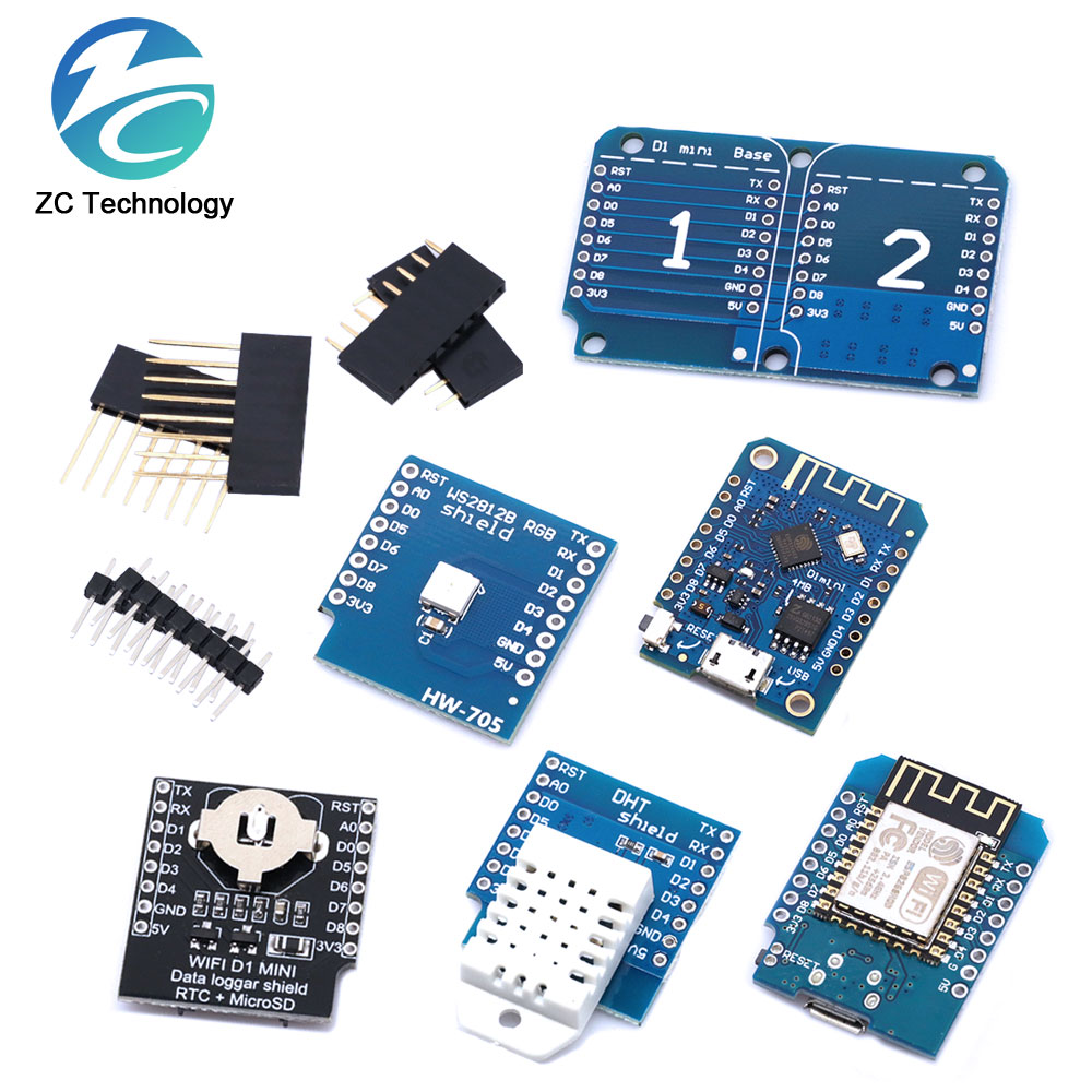 Esp8266 Nodemcu - WeMos 데이터 로거 와이파이 개발 보드용