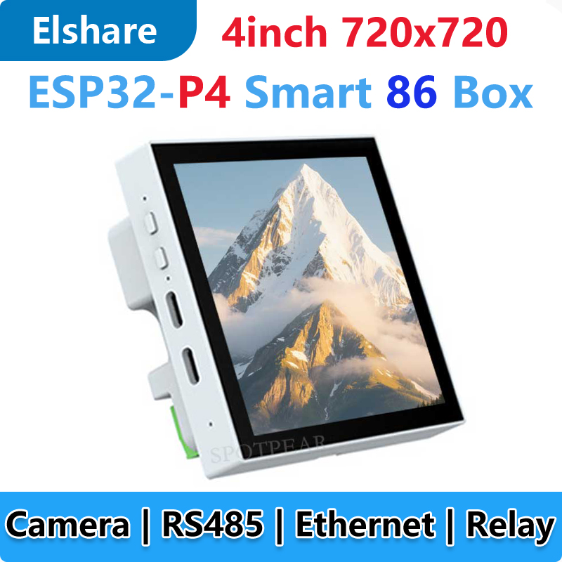 ESP32-P4 스마트 86 TV 박스 개발 보드 4인 - Esp32 P4 리뷰 및 가격
