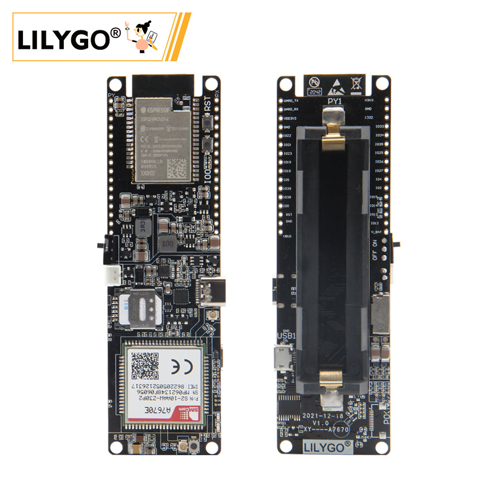 LILYGO® TTGO T-A7670G/E/SA R2  - Esp32 Wifi Bluetooth Module 리뷰 및 가격