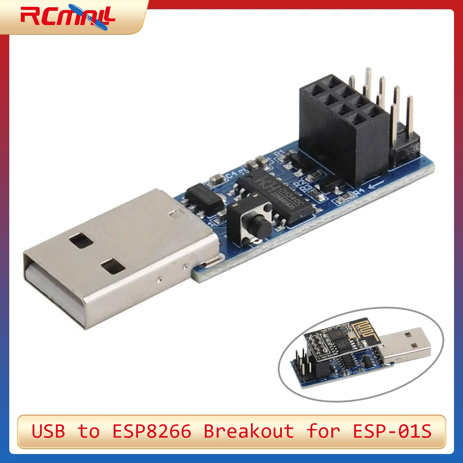 USB to ESP8266 브레이크아웃 CH340C E - Esp8266 리뷰 및 가격
