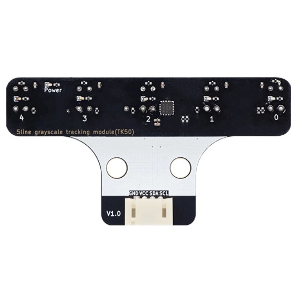 5채널 그레이스케일 라인 추적 센서 I2C 통신 내장형 - Esp32 Uart Module 리뷰 및 가격
