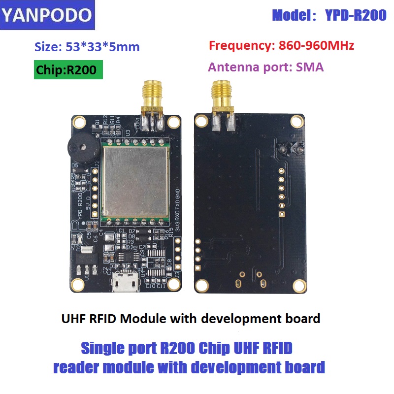 R200 칩 UHF RFID 리더 모듈 보드(안테나 포 - Esp32 Uart Module 리뷰 및 가격