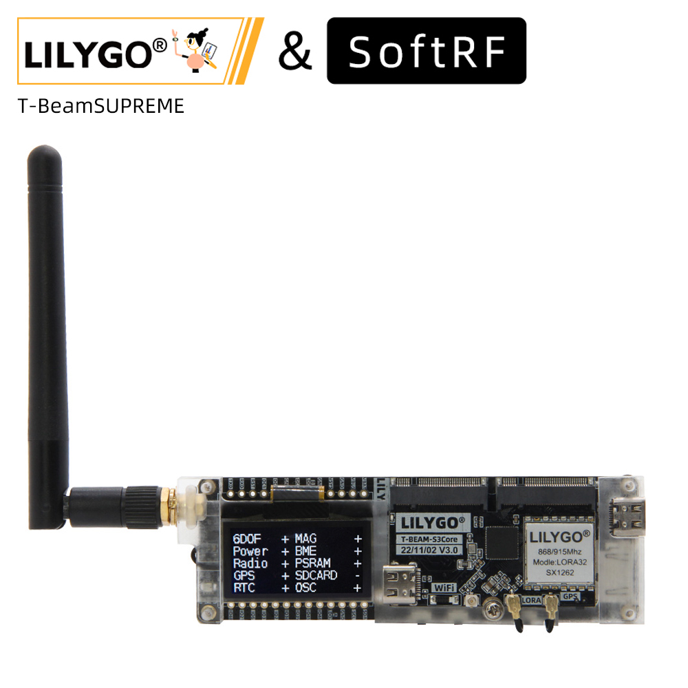 LILYGO® SoftRF T-Beam SUPREME  - Esp32 Wifi Bluetooth Module 리뷰 및 가격