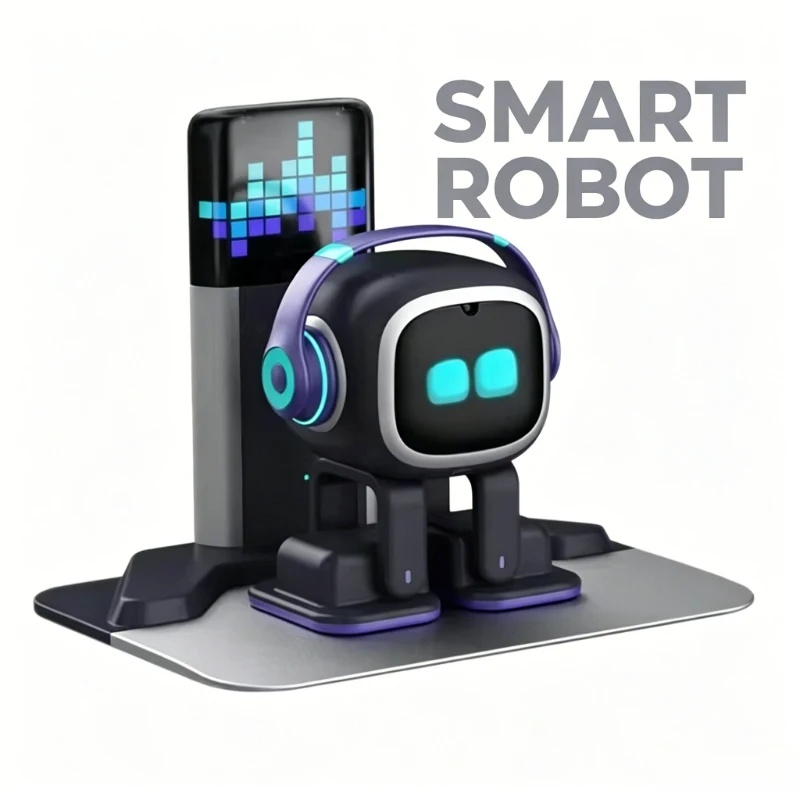 EMO 스마트 데스크탑 애완 로봇 장난감, AI 기반의 - Esp32 S3 리뷰 및 가격